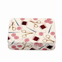 Sewing Print Small Rectangular Tin Emma Bridgewater